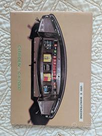 Libretto uso e Manutenzione Citroen CX 2000