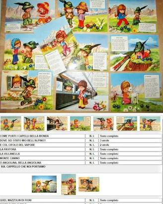 ALPINO SOLDATO MILITARE BAMBINI INNAMORATI CARTOLI