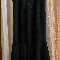 Abito nero lungo tg 44