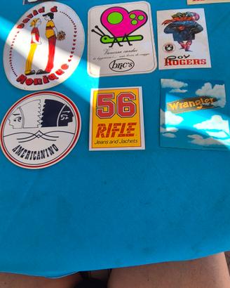 Stickers Adesivi Vintage Anni 80 