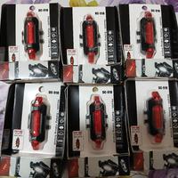 luci da ciclismo USB bici bicicletta 