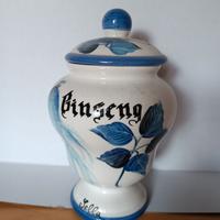 barattolo farmacia ceramica