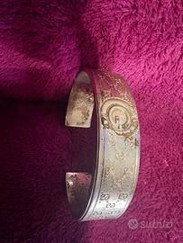 Gucci Bracciale rigido in argento