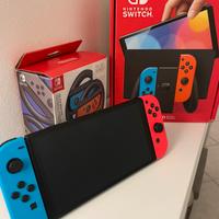 Nintendo switch oled 128GB in garanzia