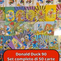 Set Completo Carte Donald Duck 90 Paperino