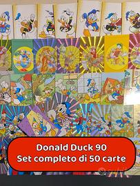 Set Completo Carte Donald Duck 90 Paperino