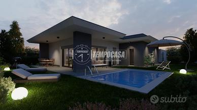 FERNO - TERRENO EDIFICABILE CON PROGETTO VILLA APP