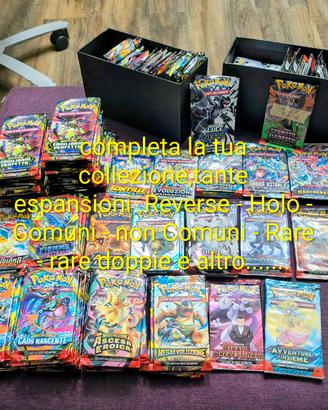 pokemon espansioni varie ,Near Mint , Reverse -Hol