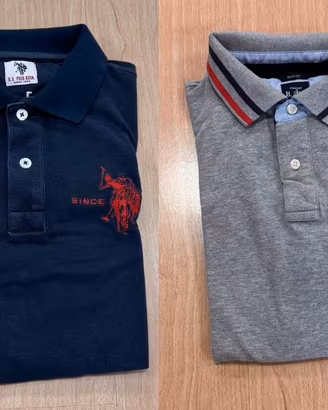 2 Polo US Polo Assn e B.k. uomo Mis. M S Slim fit