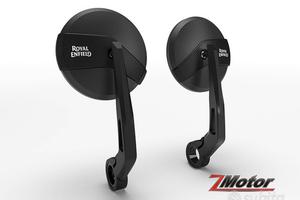 ROYAL ENFIELD - Coppia specchietti neri