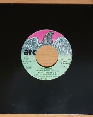 Disco vinile 45 giri Megaloman/I-Zenborg