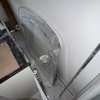 Specchio con luci integrate