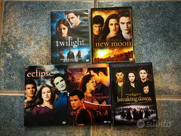 Raccolta dvd completa della saga Twilight 