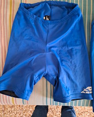 abbigliamento completo bici da corsa/mbk