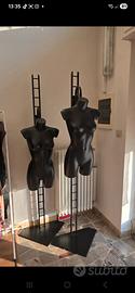 manichini regolabile in altezza, 