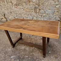 tavolo in legno arte povera