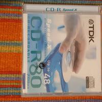 TDK CD-R 80min 700 MB, 10 pz 120mm JEWEL CASE 1 PZ