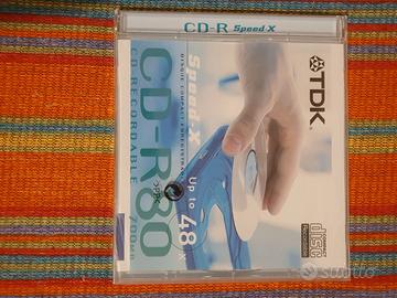 TDK CD-R 80min 700 MB, 10 pz 120mm JEWEL CASE 1 PZ