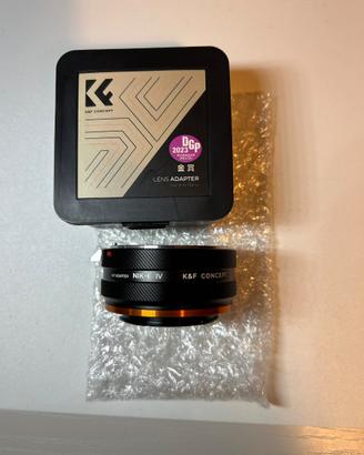 Adattatore per ottiche nikon per sony e-mount