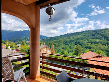 Alto lago di Como e vicino Svizzera