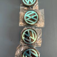 N. 4 pz. Coprimozzo per Volkswagen nuovi da 55 mm
