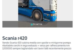 Scania r420