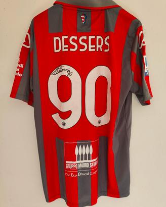 Maglia serie A autografata Cremonese Dessers