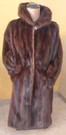 Cappotto pelliccia visone tg 50 52 