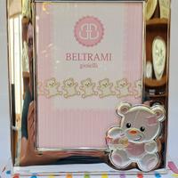 Portafoto bimba argento 