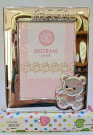 Portafoto bimba argento 