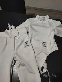 Divisa scherma fioretto bambino 6 - 8anni