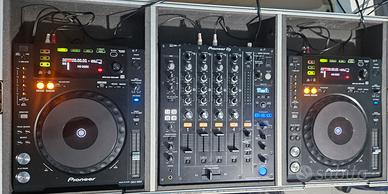 2 CDJ-850 e DJM-750MK2 con FLYING CASE GRATIS