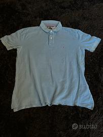 Polo Tommy Hilfiger Azzurra Uomo