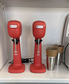 HENDI Milkshaker frullatore senza BPA rosso