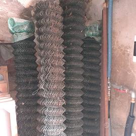 Rete metallica plastificata