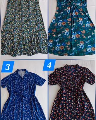 Abiti Magliette Vestaglia Gonne Taglie Miste