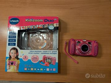 VTech Kidizoom Duo 5.0 rosa – fotocamera bambini
