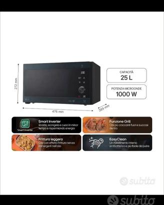 Forno a microonde LG NeoChef 25 litri
