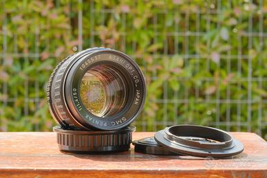 Pentax 50mm f/1.4 + anello macro