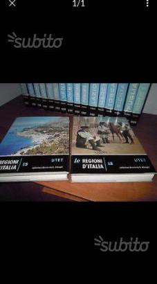 Regioni d'Italia enciclopedia UTET completa 18 Vol