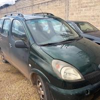 RICAMBI TOYOTA YARIS VERSO 1.3 BENZINA ANNO:2001