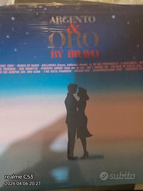 disco 33 giri argento e oro