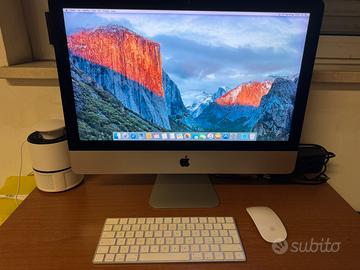 iMac 21,5” 2015 – 8GB RAM, 1TB + Mouse e Tastiera