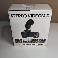 Microfono Rode Stereo VideoMic Pro MAI USATO