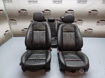 Set sedili in pelle nera opel astra j 2014 (2011-2