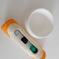 Nuovi ciotola e tiragraffi gioco gatto