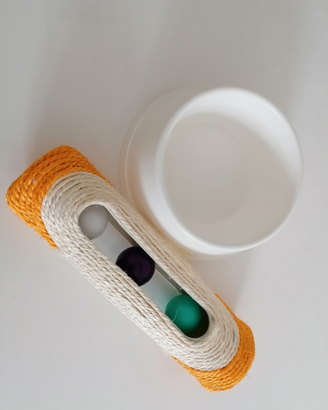 Nuovi ciotola e tiragraffi gioco gatto