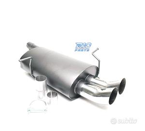 SILENZIATORE DI SCARICO PER BMW SERIE 3 E46 1998-2