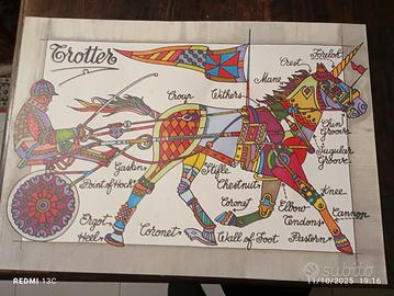 🖼 Stampa decorativa “Trotter” – Cavallo da corsa 