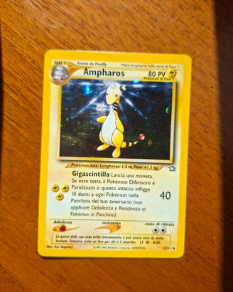 Ampharos 1/111 Neo Genesis Card Pokemon 